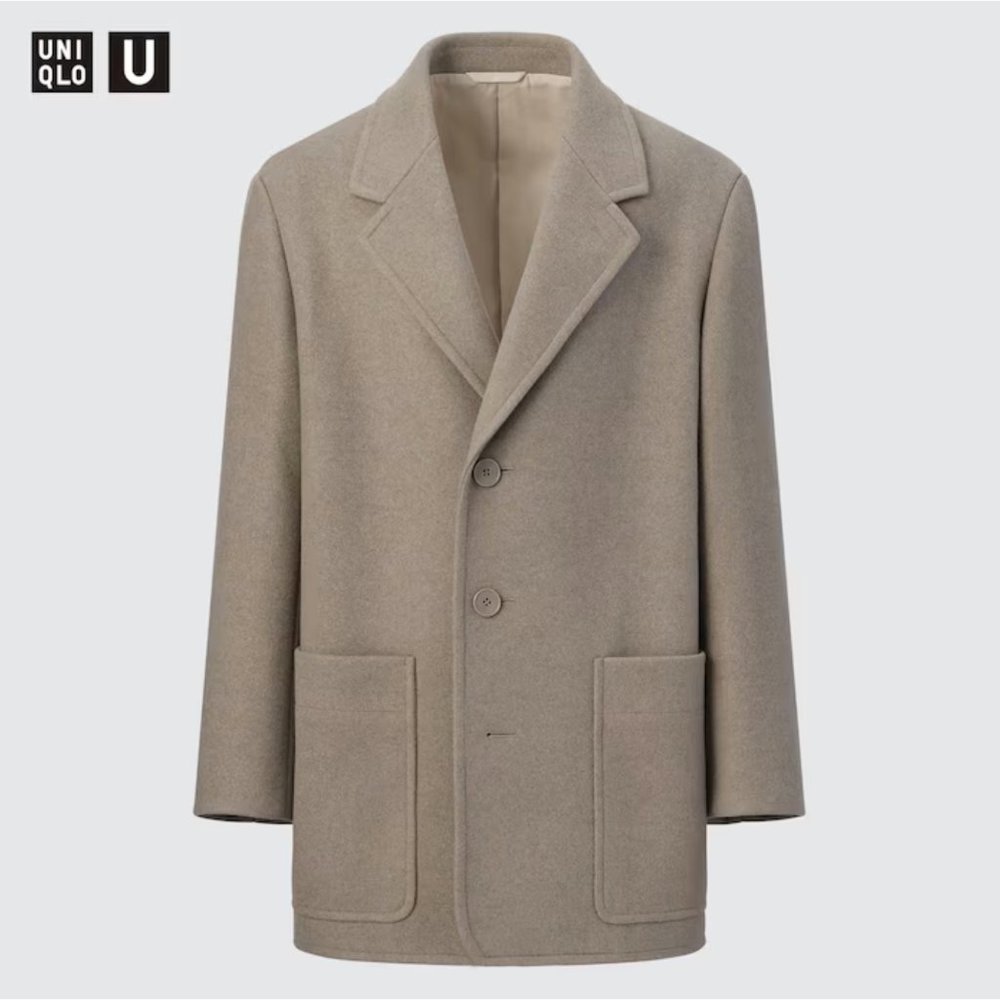 NWT - Uniqlo U Oversized Tailored Coat - Size X-Small